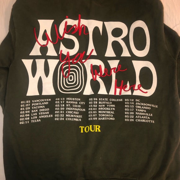 Astroworld Limited Edition LA Sweatshirt - Picture 1 of 4